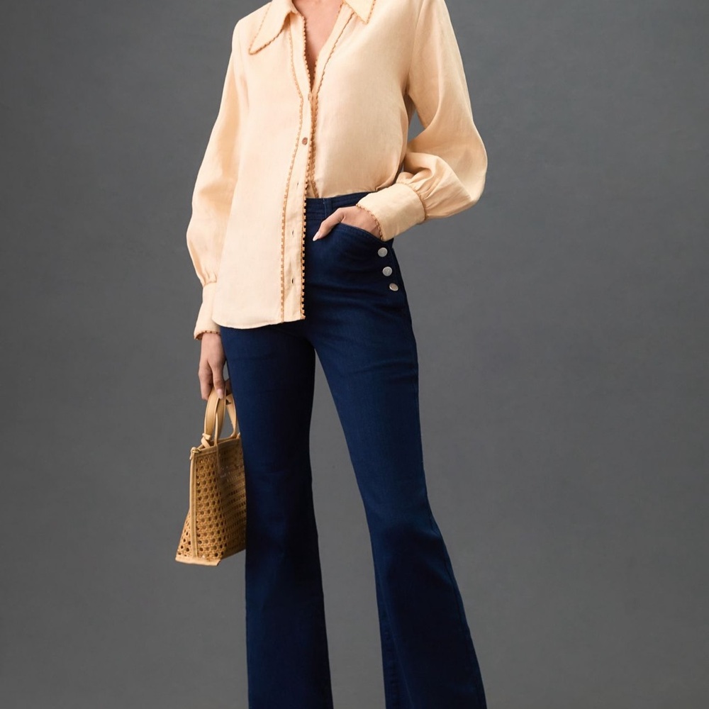 Pilcro Blue Stretchy Jeans